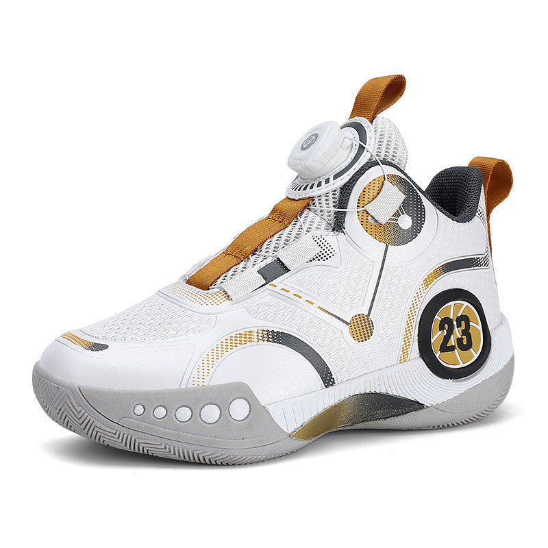Kobe & Owen Signature Series: Boys' Elite Rotating Button Basketball Shoes (2026 Edition) – Kids Fashion Nepal | Tudoholic