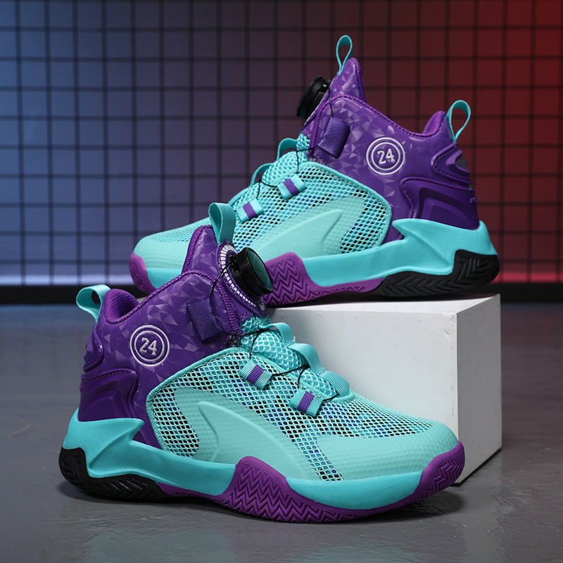 Elite Edition: Professional Kids' Basketball "Combat" Shoes – Kids Fashion Nepal | Tudoholic