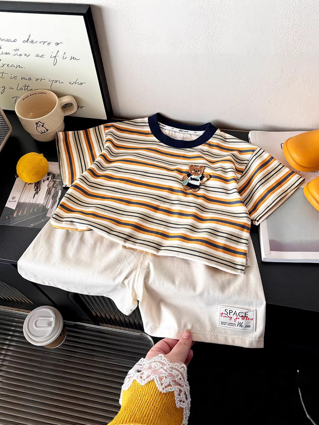 Premium Baby Collection: Pure Cotton "Class A" Summer T-Shirt & Shorts Suit – Summer Toddler Fashion Nepal | Tudoholic