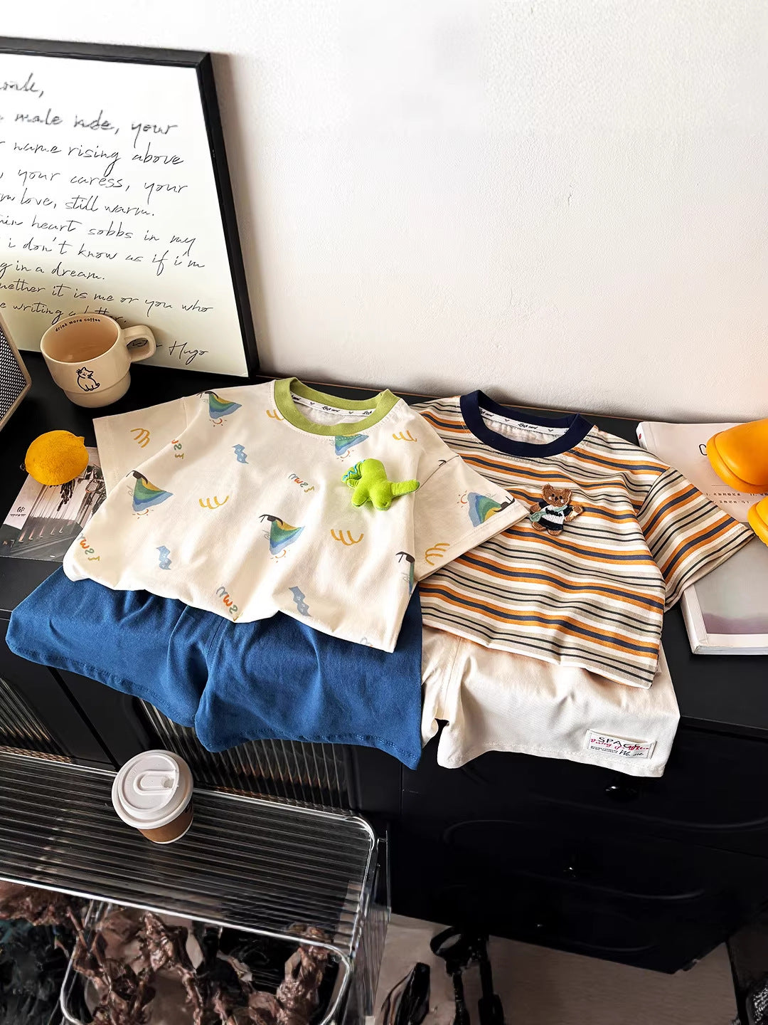 Premium Baby Collection: Pure Cotton "Class A" Summer T-Shirt & Shorts Suit – Summer Toddler Fashion Nepal | Tudoholic