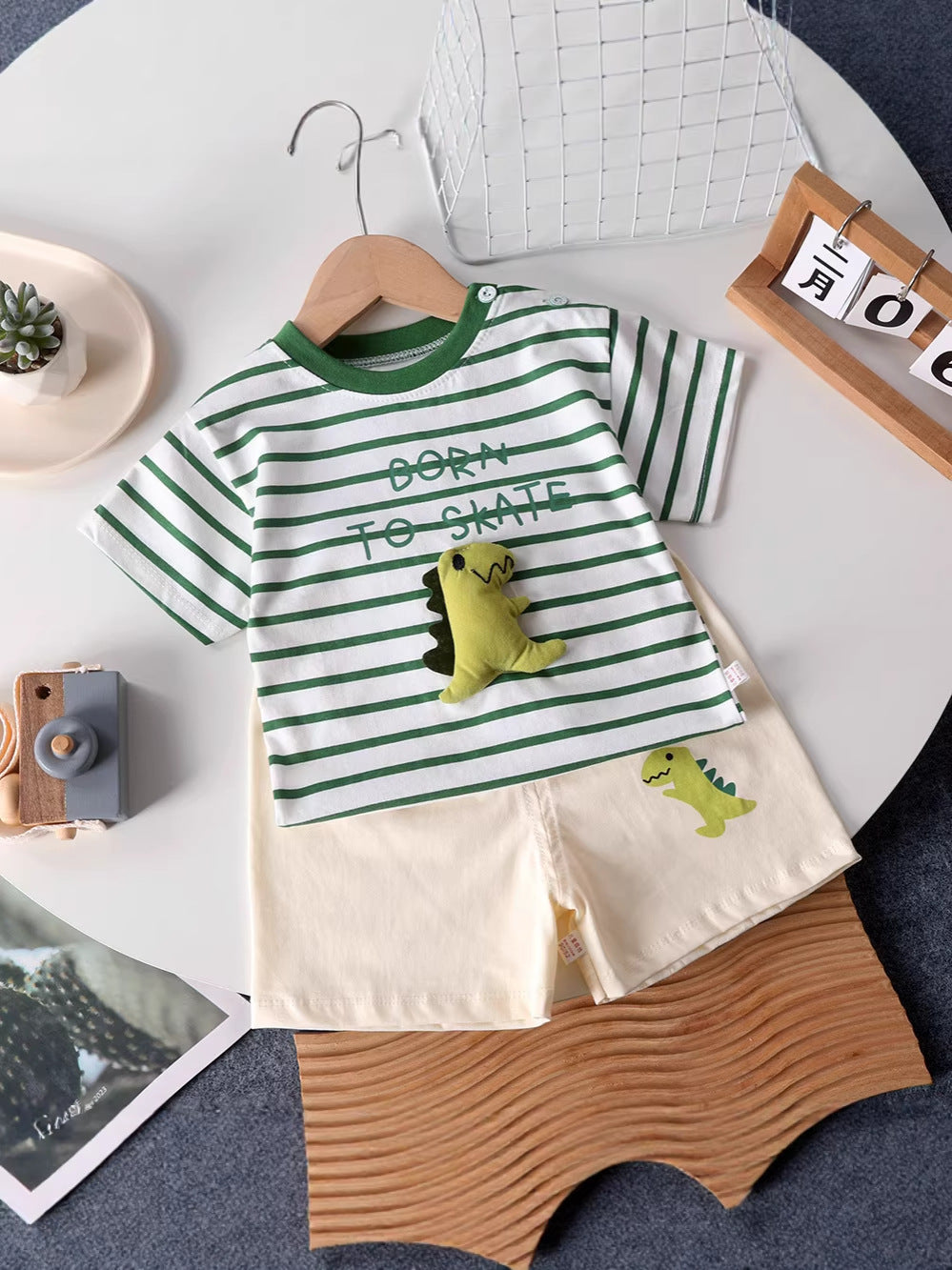 Premium Baby Collection: Pure Cotton "Class A" Summer T-Shirt & Shorts Suit – Summer Toddler Fashion Nepal | Tudoholic