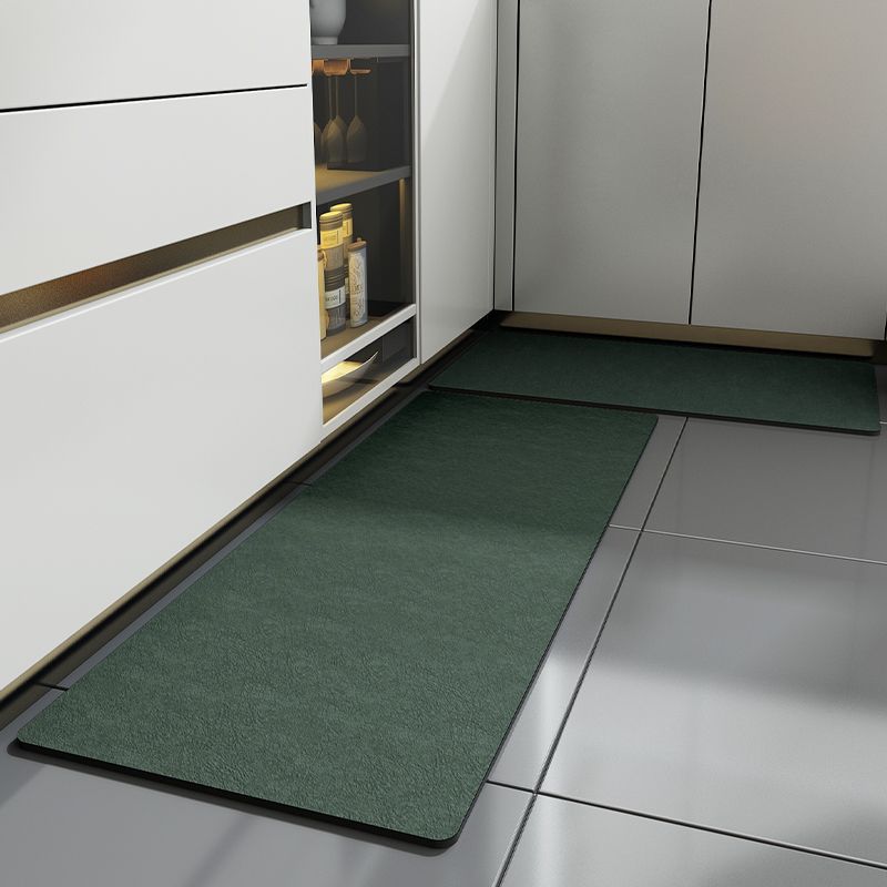 Kitchen Non-Slip Erasable Water Oil Absorbing Foot Mat