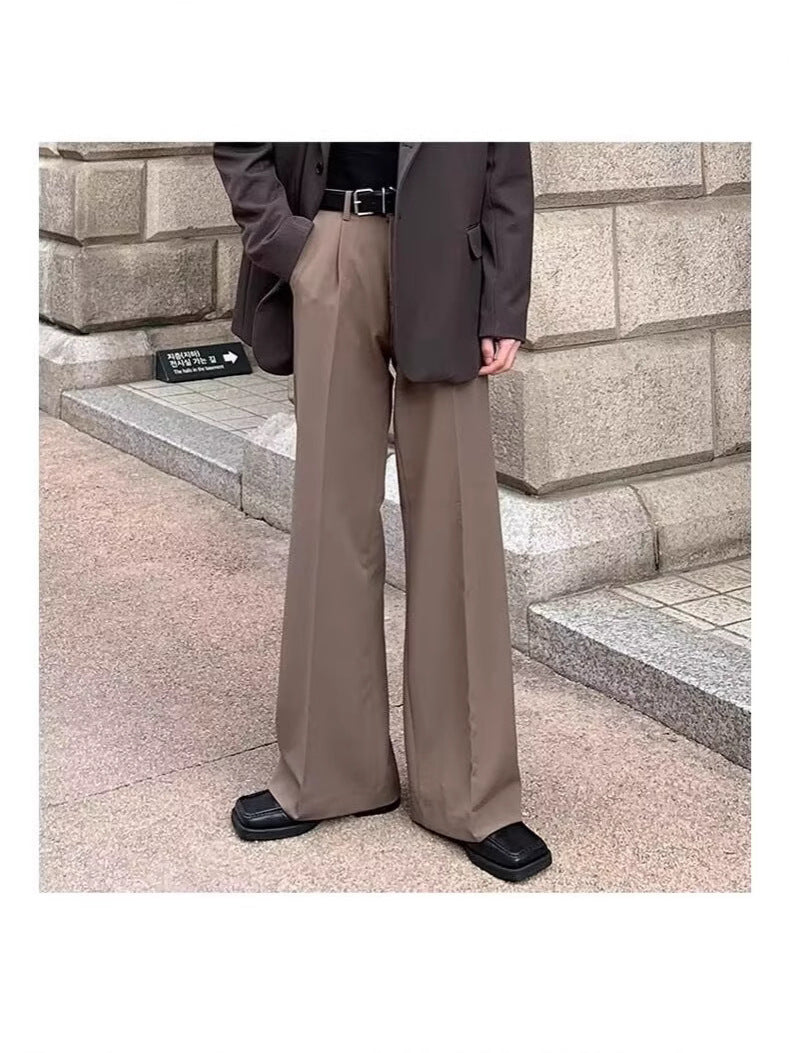 Men’s Korean Loose Wide-Leg Pants – All-Match Style