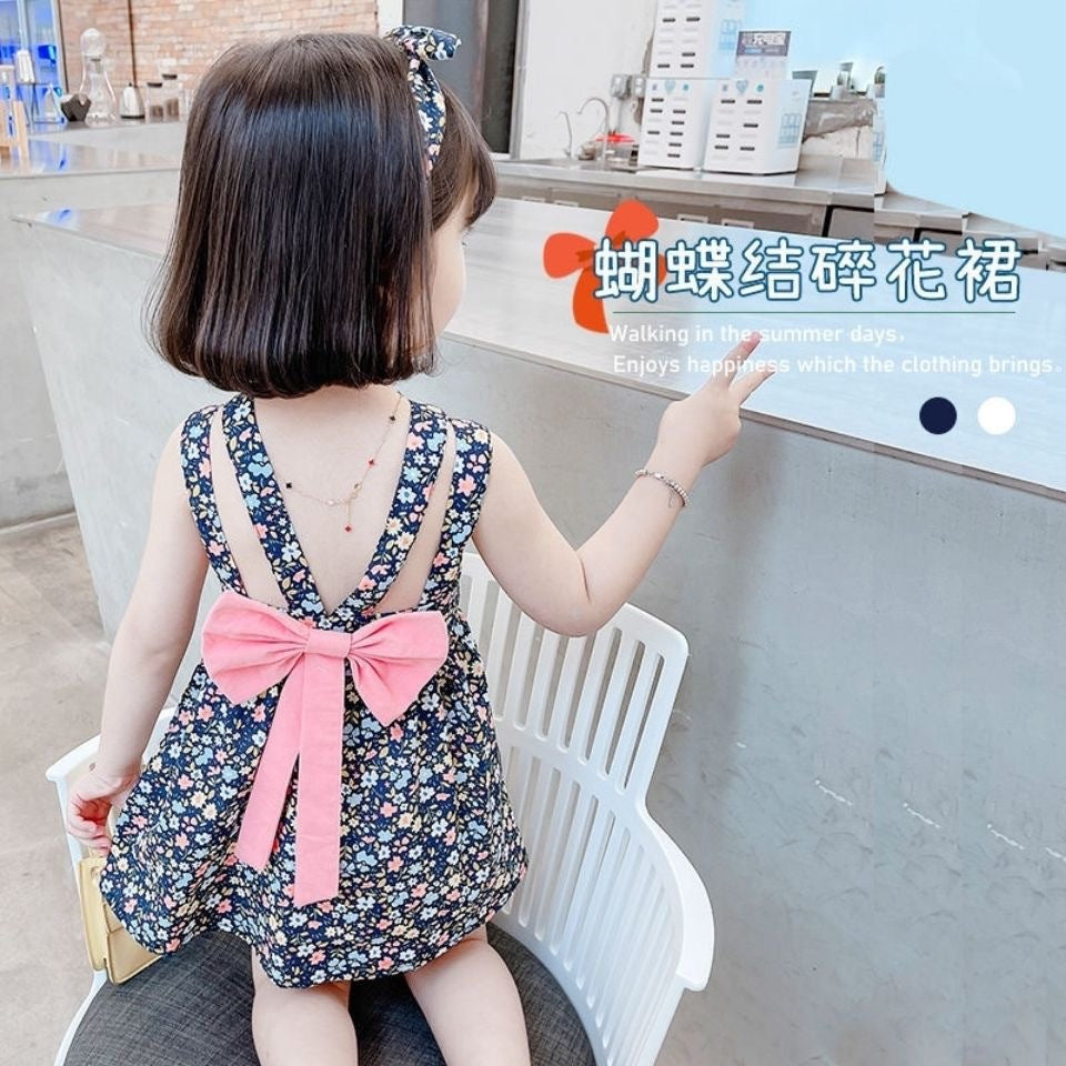 Girls Bow Princess Summer Dress 2024 New Style – Summer Kids Fashion Nepal | Tudoholic