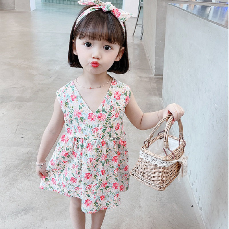 Girls Bow Princess Summer Dress 2024 New Style – Summer Kids Fashion Nepal | Tudoholic