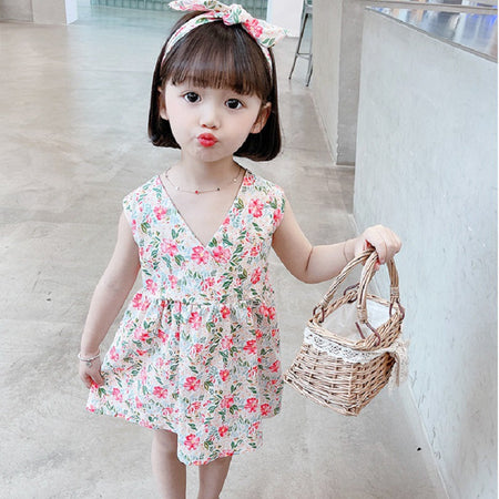 Girls Bow Princess Summer Dress 2024 New Style – Summer Kids Fashion Nepal | Tudoholic