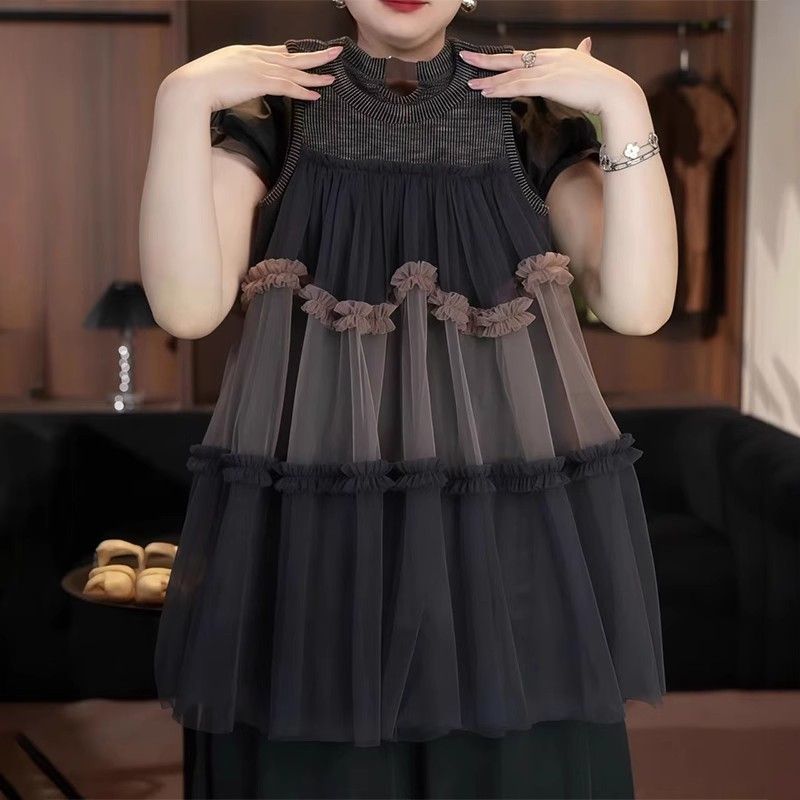 Girls Black Gauze Princess Dress Summer Fashion – Summer Kids Fashion Nepal | Tudoholic