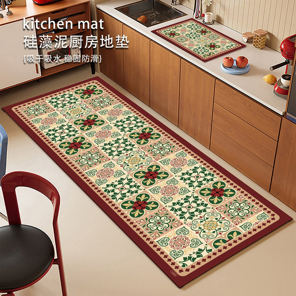 American Cross-Border Kitchen Absorbent Non-Slip Floor Mat