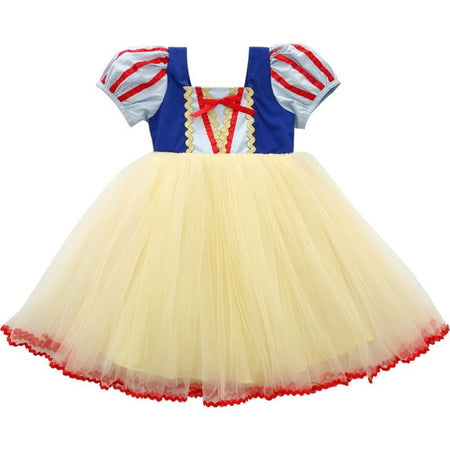 Girls Snow White Princess Dress Puffy Birthday Dress – Kids Fashion Nepal | Tudoholic