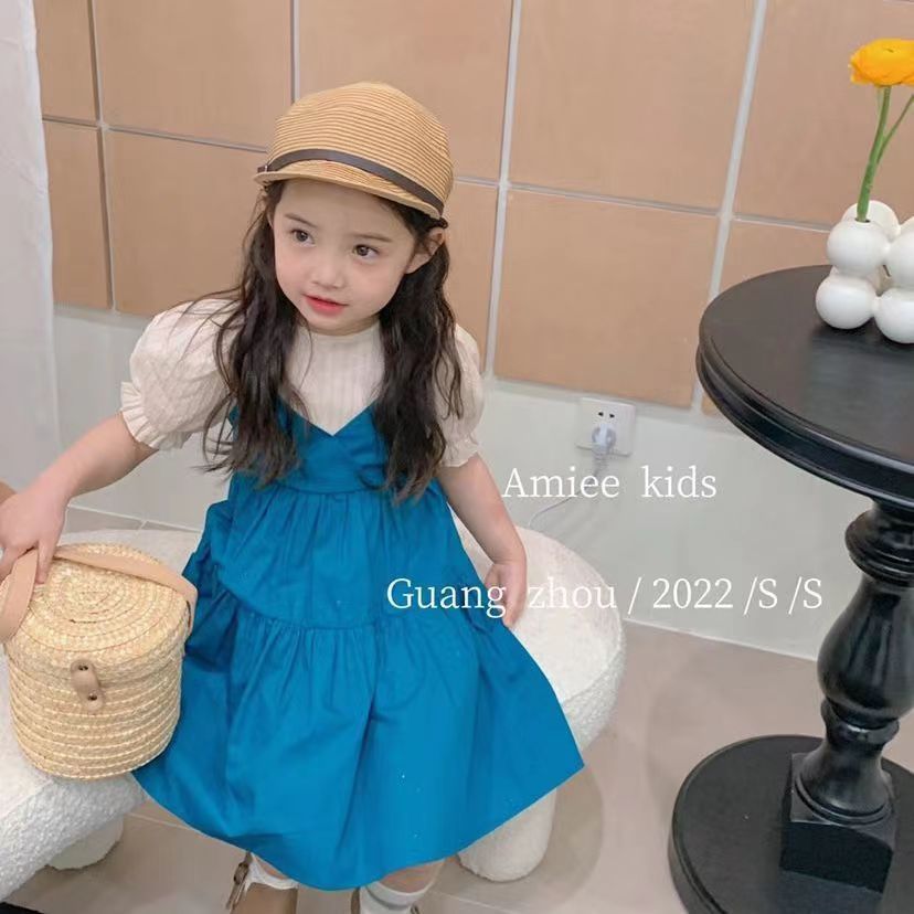 Girls Korean Suspender Princess Dress Summer 2024 – Summer Kids Fashion Nepal | Tudoholic