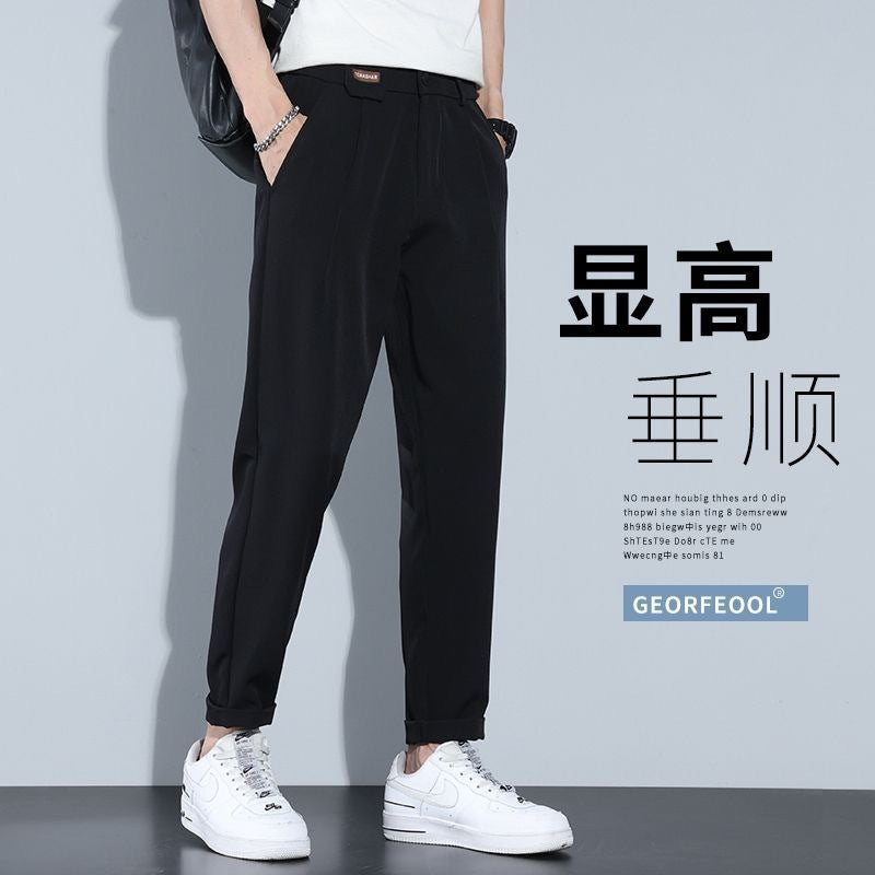 Men’s Summer Loose Straight Casual Pants