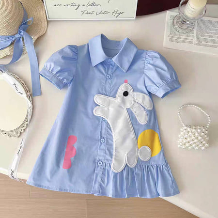Girls Stylish Princess Dress Summer 2025 New Style – Summer Kids Fashion Nepal | Tudoholic