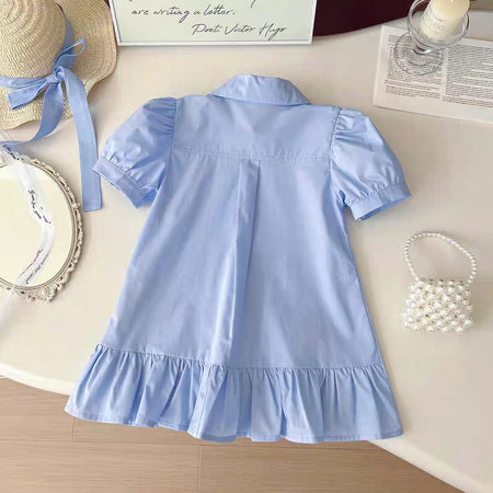 Girls Stylish Princess Dress Summer 2025 New Style – Summer Kids Fashion Nepal | Tudoholic