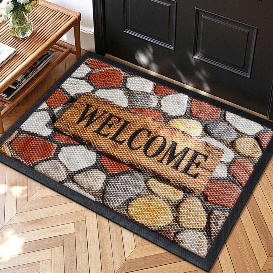 American Style Cuttable Wire Ring Non-Slip Entrance Mat
