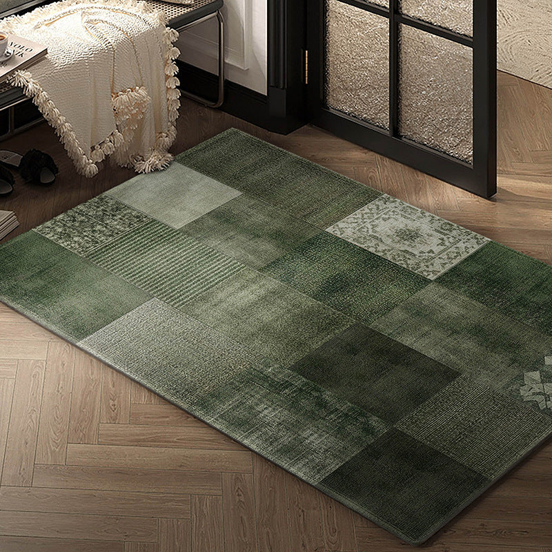 Medieval-Style Retro Belgian Velvet Entrance Door Mat