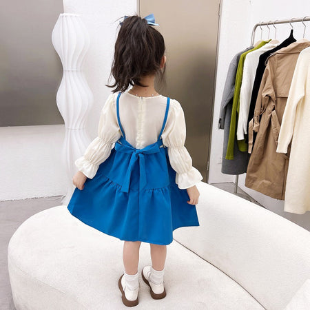 Girls Korean Style Autumn Princess Dress Baby Dress – Spring Autumn Toddler Fashion Nepal | Tudoholic