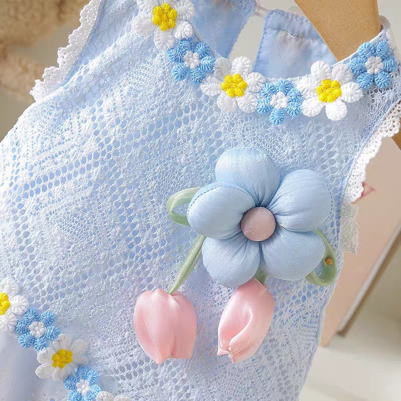 Girls Sleeveless Princess Dress Summer Cute Style – Summer Kids Fashion Nepal | Tudoholic