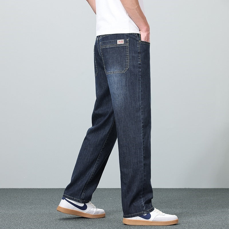 Men’s Stretch Straight Casual Work Jeans