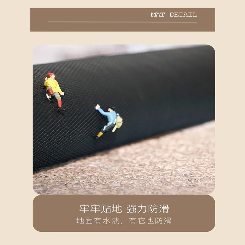 French Middle Style Light Luxury High-End Entrance Mat