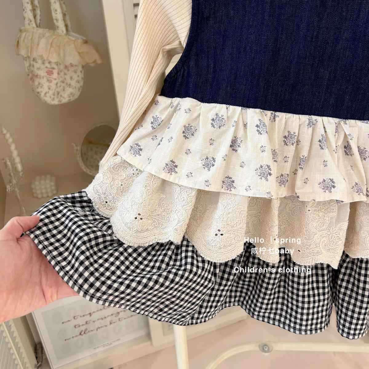 Girls Floral Patchwork Sleeveless Dress Summer 2025 – Summer Kids Fashion Nepal | Tudoholic