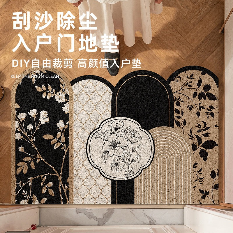 Custom-Fit Silk Ring "New Carpet" Entrance Mat