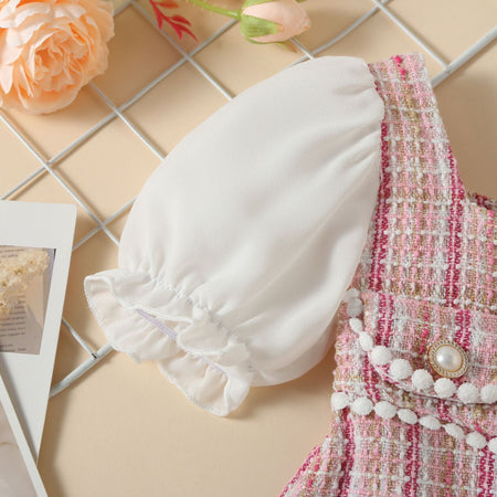 Girls Chanel Style Princess Dress Summer 2024 – Summer Kids Fashion Nepal | Tudoholic