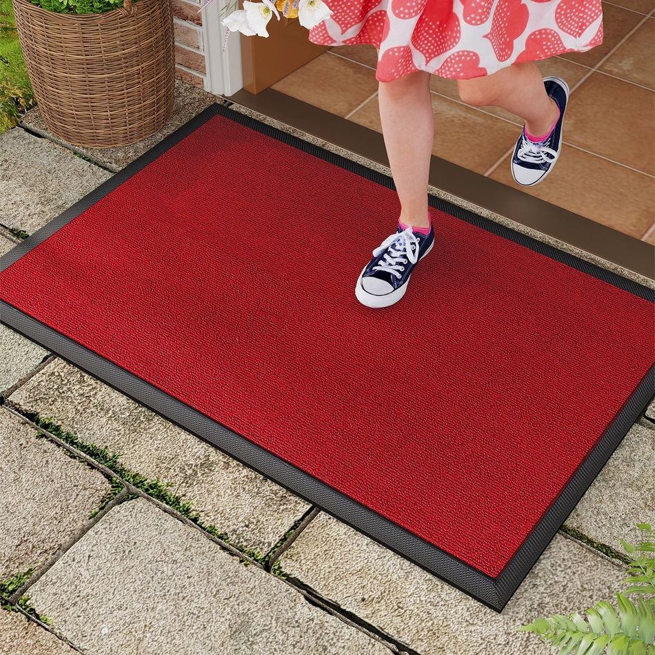 Mansion Standard High-End Villa "Prosperity Red" Entrance Mat