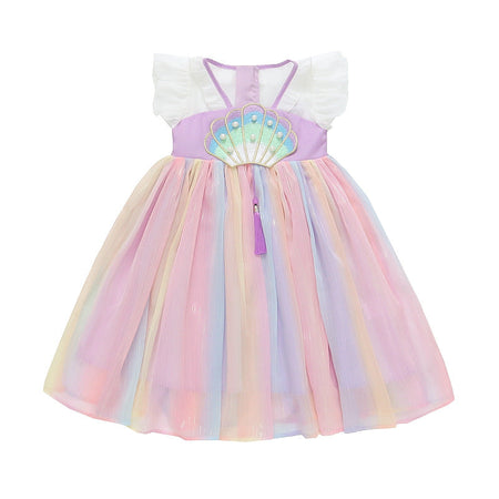 Girls Han Dynasty Tang Suit Dress Summer Princess – Summer Kids Fashion Nepal | Tudoholic