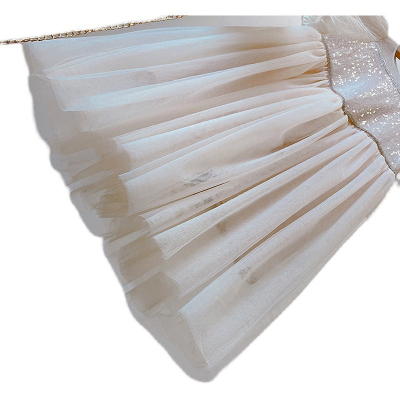 Girls Korean Princess Dress Summer 2024 High-End Fashion – Summer Kids Fashion Nepal | Tudoholic
