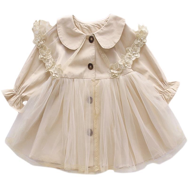 Girls Veil Windbreaker Dress Autumn Style Jacket 2024 – Spring Autumn Kids Fashion Nepal | Tudoholic