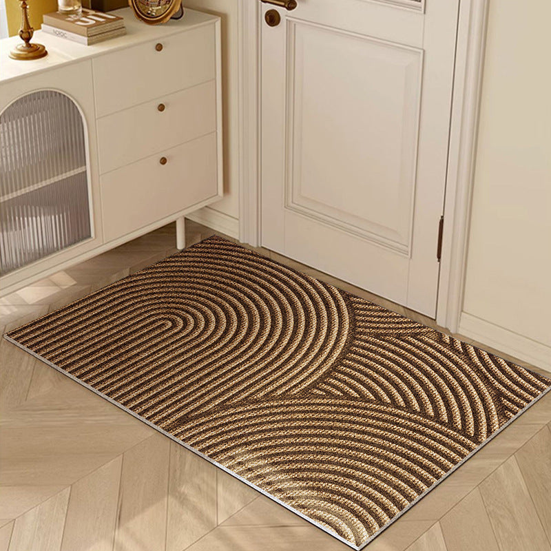 3D Visual "High-Grade" PVC Silk Ring Entrance Mat