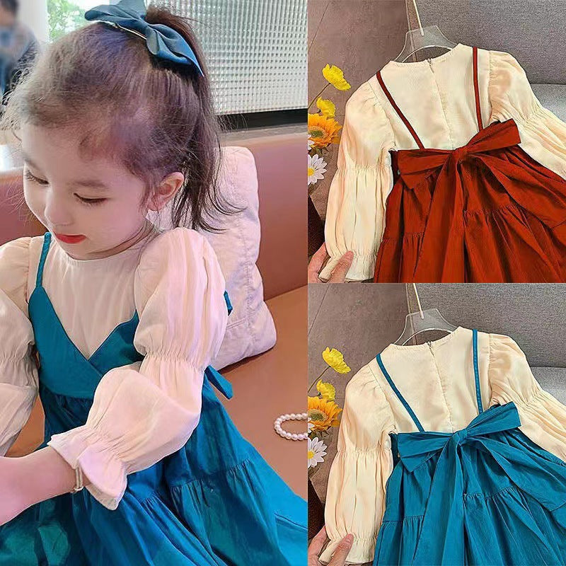 Girls Spring Princess Dress Birthday Outfit 2024 – Spring Autumn Kids Fashion Nepal | Tudoholic