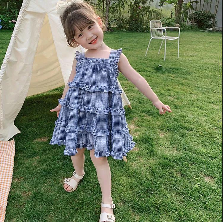 Girls Sleeveless Vest Dress Summer Princess Style – Summer Kids Fashion Nepal | Tudoholic