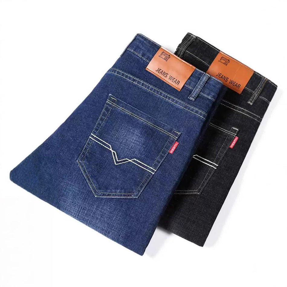Men’s 2025 Light Business Straight Jeans
