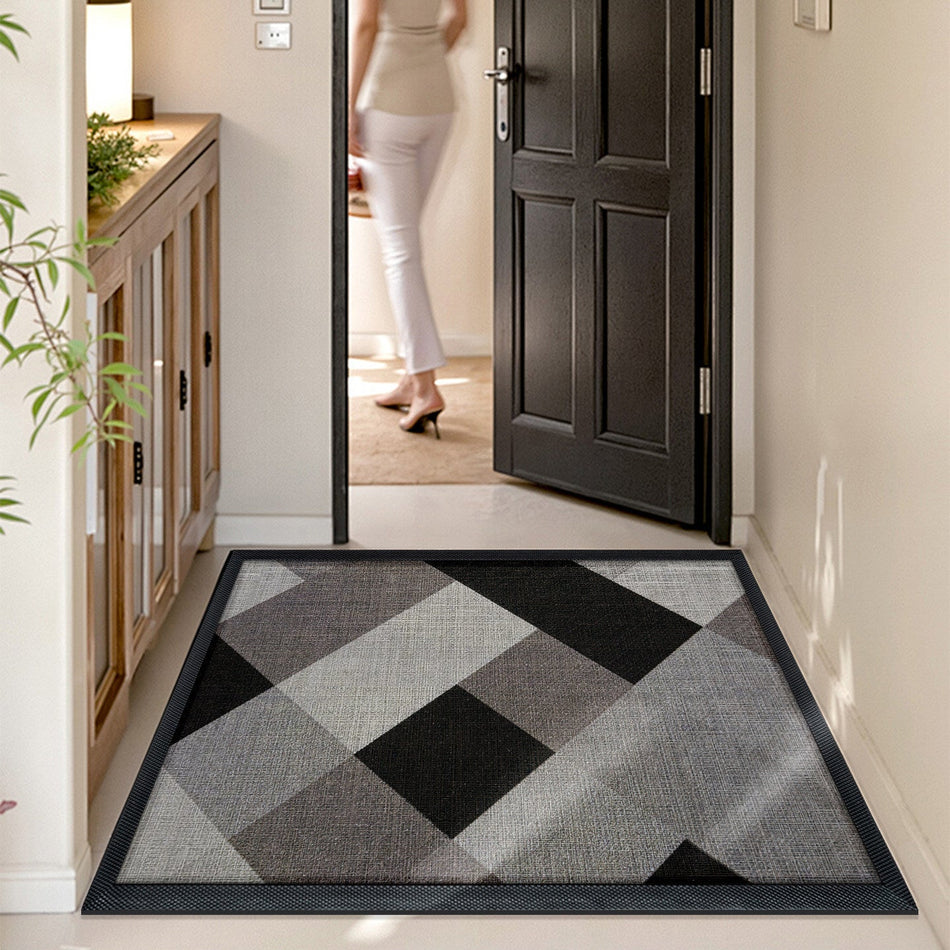Belgium Velvet "Light Luxury" Edge-Pressed Entrance Mat