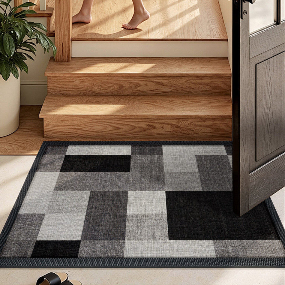 Belgium Velvet "Light Luxury" Edge-Pressed Entrance Mat