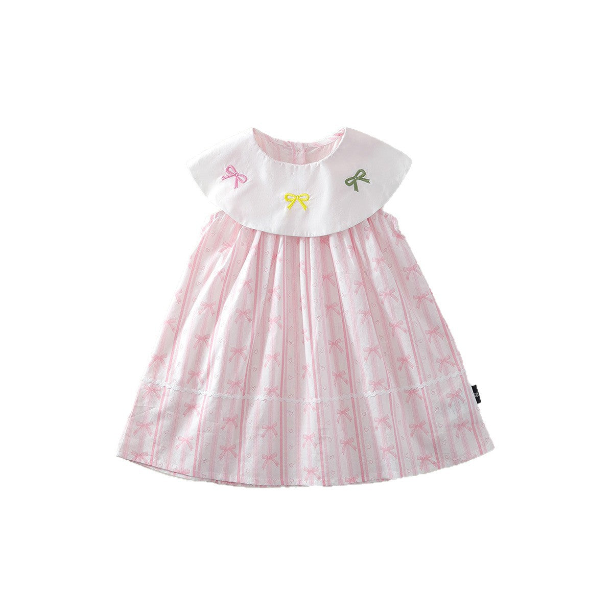 Girls Floral Embroidered Ruffle Dress Summer 2026 – Summer Kids Fashion Nepal | Tudoholic