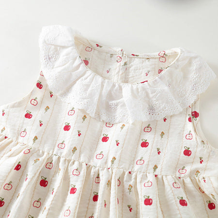 Girls Floral Sleeveless Set Straight Pants Summer 2026 – Summer Kids Fashion Nepal | Tudoholic