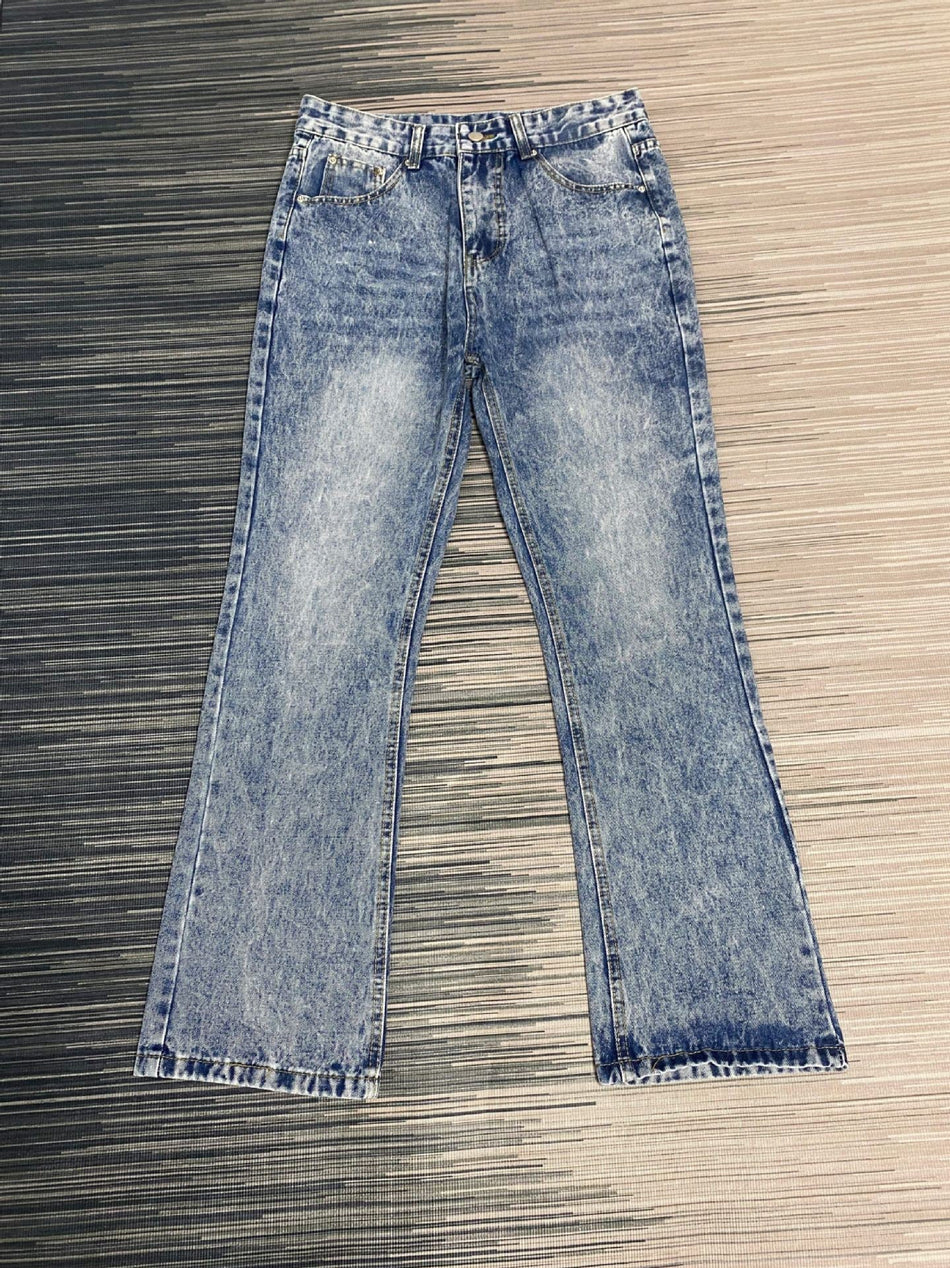 Men's Black & Grey Washed Retro Skinny Jeans
