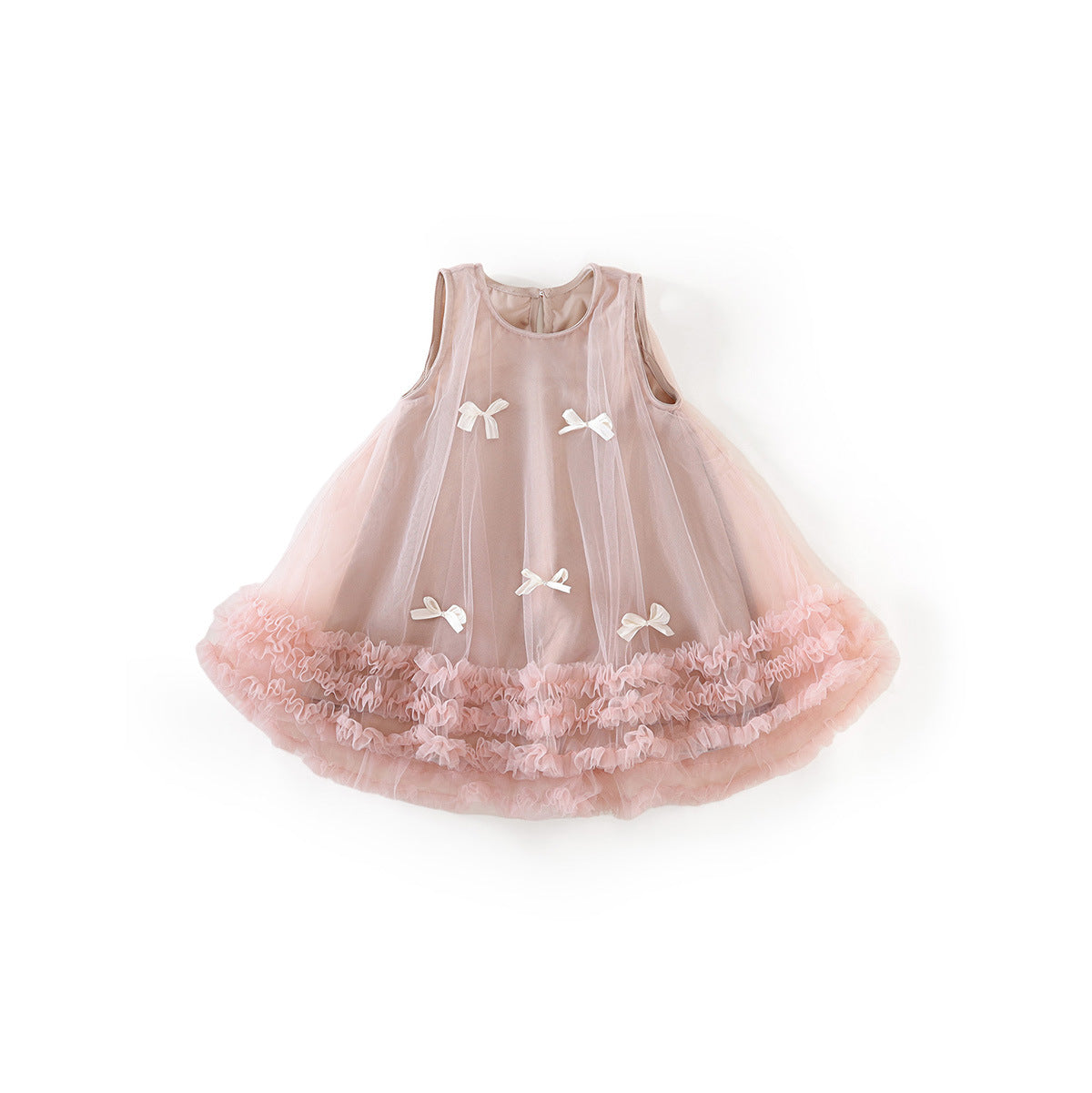 Girls Mesh Irregular Dress Summer Korean Princess – Summer Kids Fashion Nepal | Tudoholic