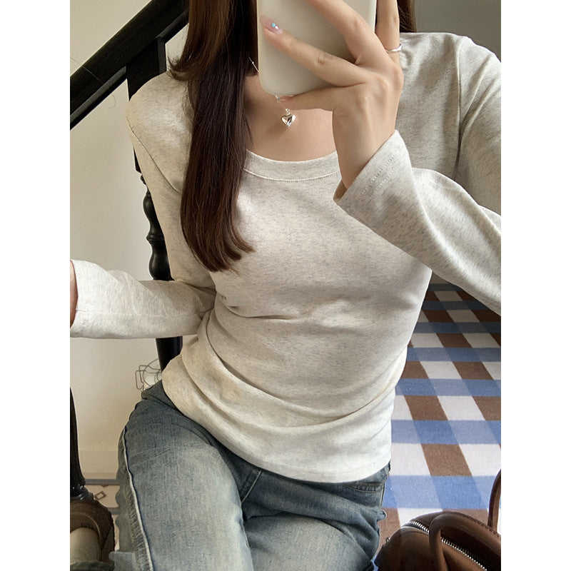 Spice Girl Slim Fit Warm Base Shirt Women Winter Top