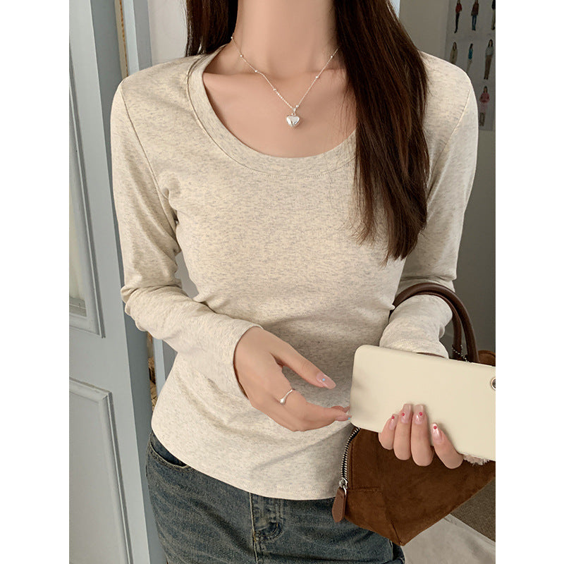 Spice Girl Slim Fit Warm Base Shirt Women Winter Top