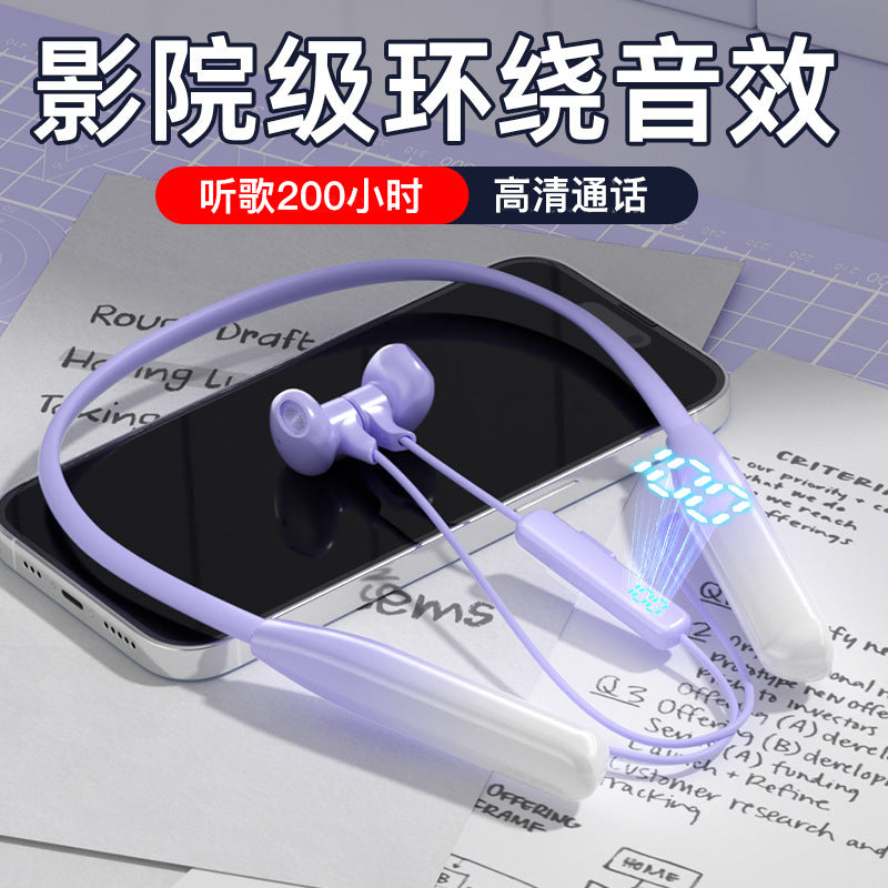HIFI Neckband Bluetooth Headset 2024 Long Battery