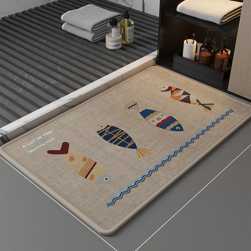 "Cloud-Dry" Elite Bathroom & Toilet Entrance Mat