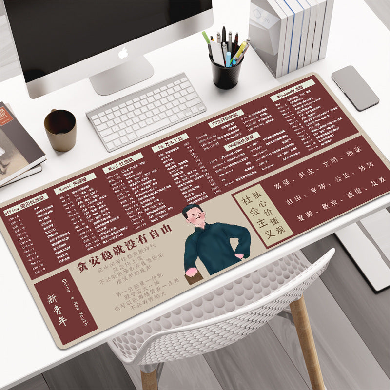 Awakening Age Silicone Keys Oversized Mouse Pad