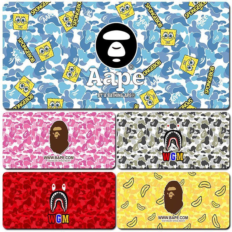 BAPE Ape Head Oversized Mouse Pad Desk Mat