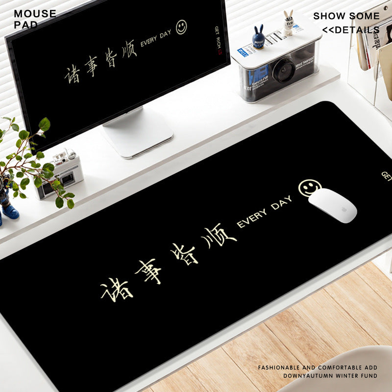 Get Rich Oversized Mouse Pad Desk Mat Large Size