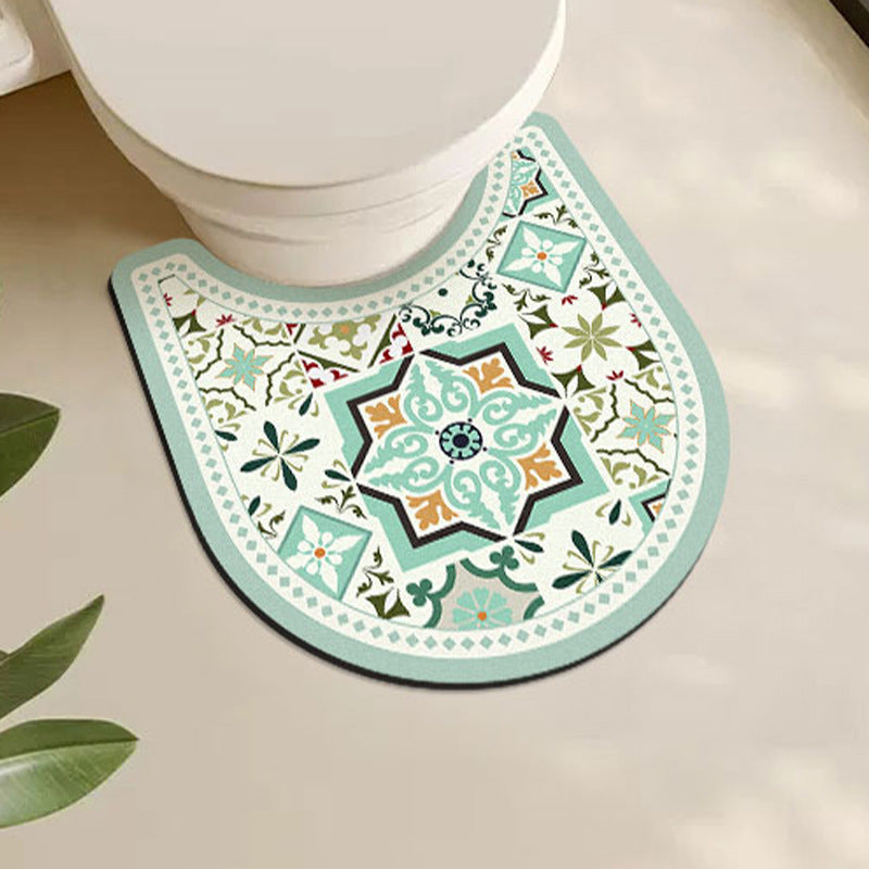 "French Middle" Luxury Soft Diatom Mud Mat Set