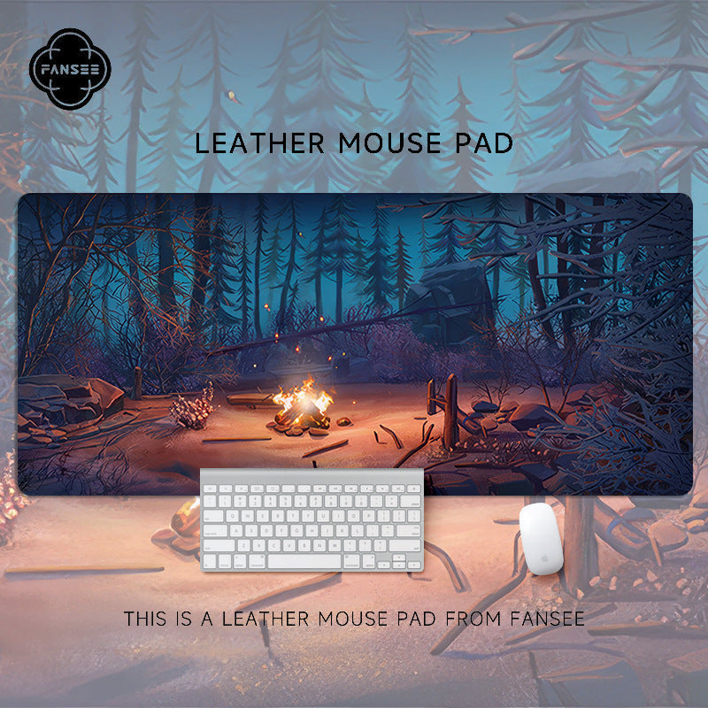Anime Landscape Oversized Mouse Pad Desk Mat