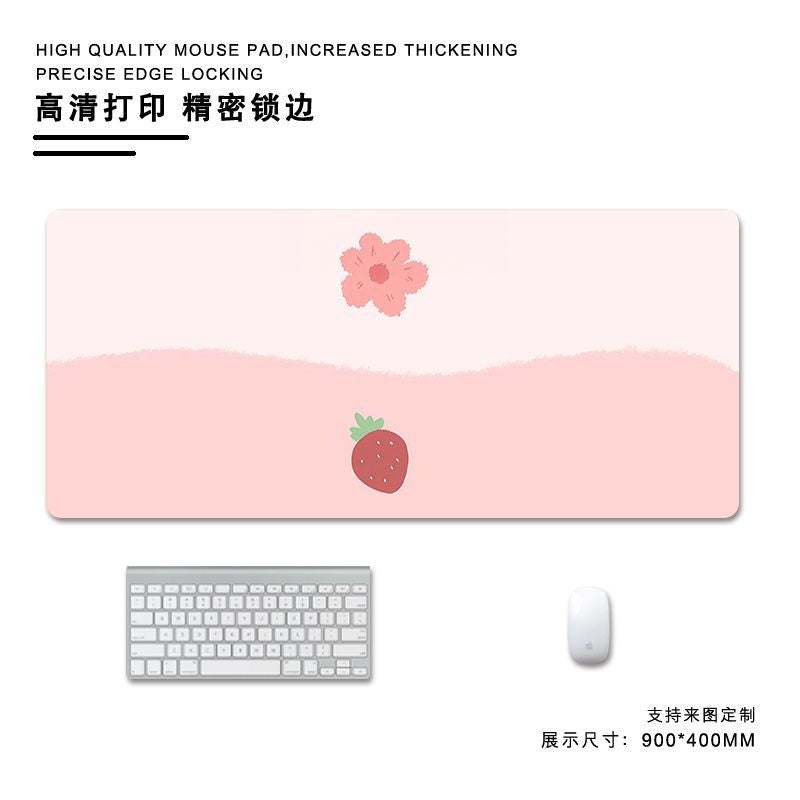 Nordic Artistic Cute Oversized Mouse Pad Desk Mat